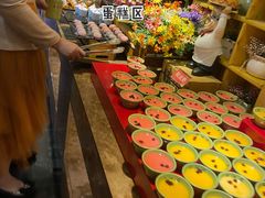 自助取餐区-大漠风烤肉火锅自助餐厅(鹰展店)