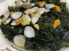 白贝浸螺旋藻-顺德粥城·叹茶食粥(良化店)