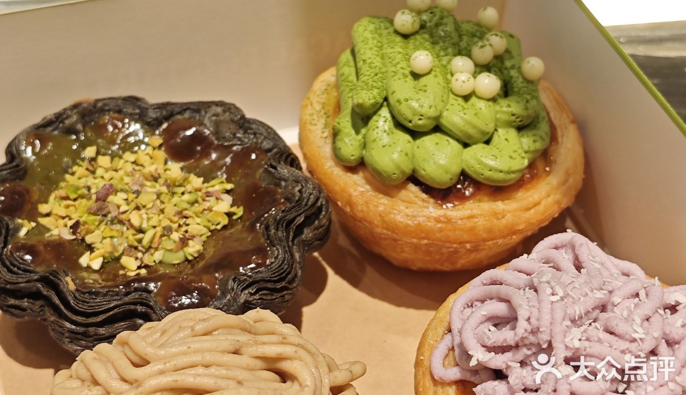 打卡最近南京超火的手工蛋挞，好看又好吃❗