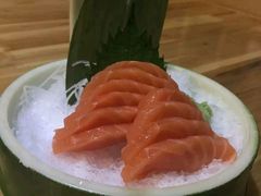 三文鱼刺身-立山居酒屋·烧鸟 天妇罗(西北湖店)