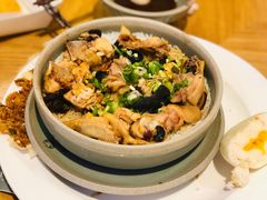 云耳滑鸡蒸笼饭-美食小镇·观赏珍稀鸟类·长隆熊猫酒店