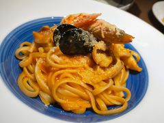 橄榄油海鲜扁意大利粉-柏蔻餐厅Le Banquet Bistro(天河北店)
