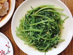 椒丝腐乳空心菜-潮粥馆(长江花园店)