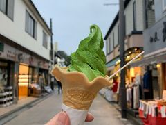 抹茶冰淇淋-鎌倉茶々(本店)