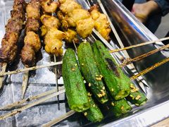 烤秋葵-老虎滩大连海鲜烧烤(建邺云锦路总店)