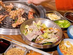 -明洞阿姨·韩式酱蟹烤肉·创意料理(三元桥店)