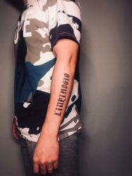 文字-I-TATTOO 纹身艺术空间