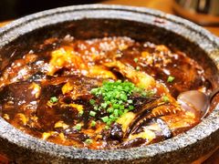 砂锅蝶鱼头-新海渔港·胶东海鲜家常菜·家宴(奥体中心店)