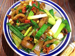 蒜香炒猪皮-刘师父老汉口江湖菜(蔡锷路店)