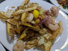 煎笋脯干贝炒虾仁-旧款宁波饭店(华敏世纪广场店)