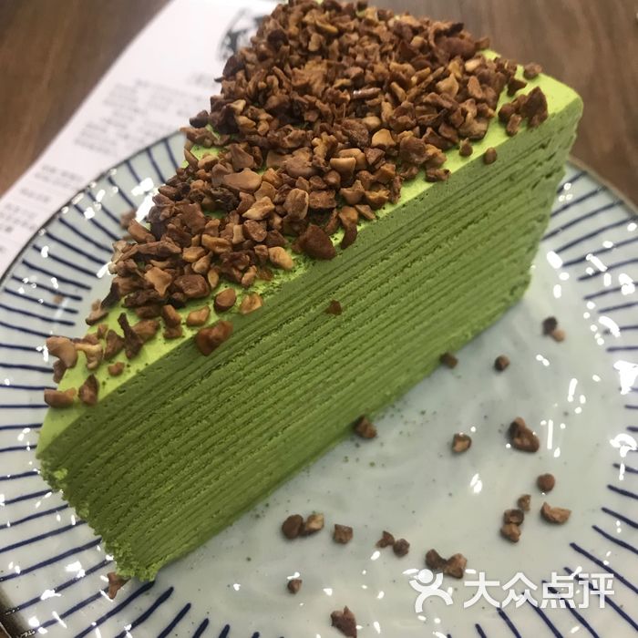 无邪正宗日本抹茶抹茶千层蛋糕图片-北京面包甜点-大众点评网