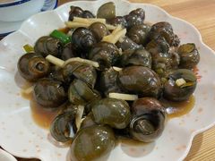 紫苏酸笋炒田螺-南记食粥坊·宵夜大排档(莲花总店)