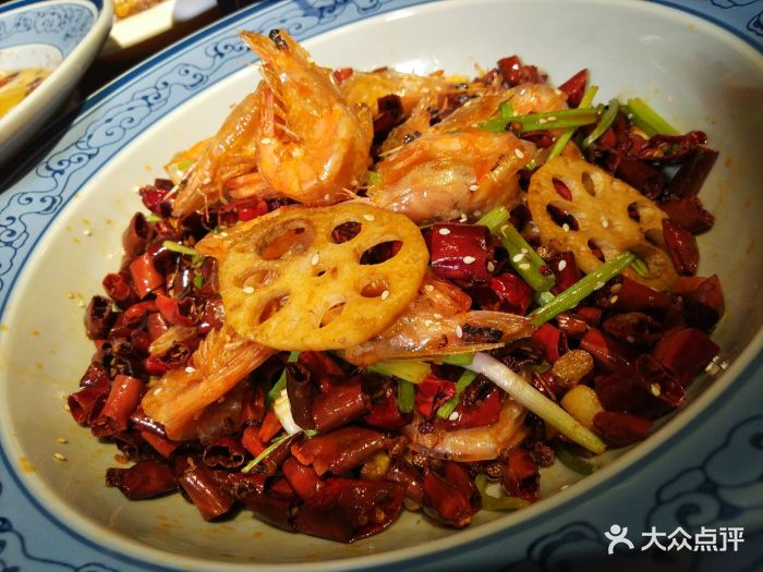 鲟龙记酸菜鱼-香辣虾-菜-香辣虾图片-深圳美食-大众点评网