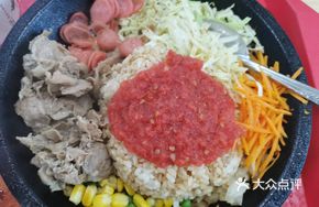 Tomato Sauce Beef Rice Bowl