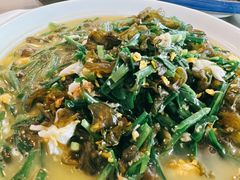 地皮菜炒鸡蛋-山菜馆(竹海公园店)