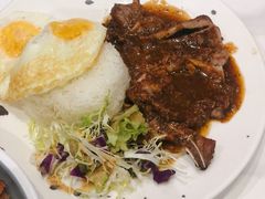 我爱吃肉双蛋黑椒带骨猪扒饭-柠檬树茶餐厅(海雅缤纷城店)