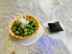 黑松露青豆塔塔-九献创意菜·新中式(亮马河花园私宴店)