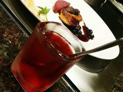 鲜鹅肝佐红酒梨-禾牧铁板创意料理(姑嫂树路店)