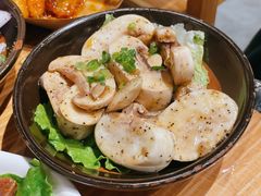 XO酱爆口蘑-胖记烤肉(江汉路店)