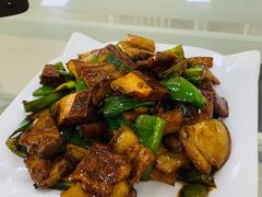 青椒回锅肉-武大口院食堂