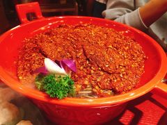 麻辣牛肉-谭鸭血老火锅(远大购物广场店)
