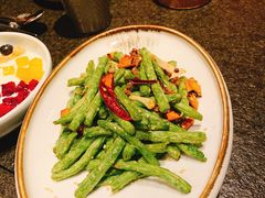 干煸四季豆-丝路金桃·新疆菜(徐汇店)