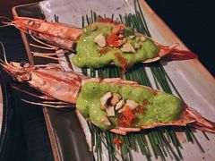 大红虾焗青酱-花潮料理艺食馆(成都万象城店)