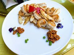 淮山虾球-仿膳饭庄