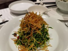 巧拌豆苗-四季民福烤鸭店(王府井灯市口店)