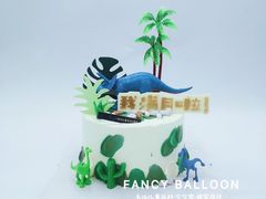 -卡比儿童蛋糕·心意定制·低脂零卡糖动物奶油FancyBALLOON(滨海店)