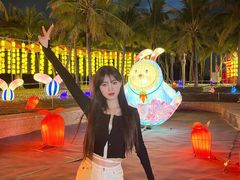 -欢乐海岸椰林沙滩-2025湾区超级灯会