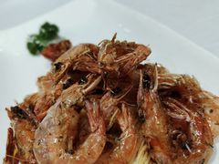 油爆苔条基围虾-930私房菜(欧阳路店)