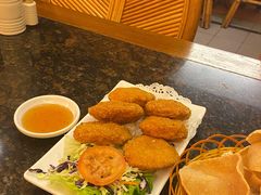 炸虾饼-厨屋餐厅