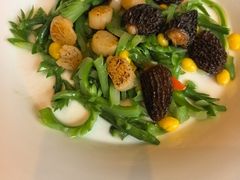 芥兰虾酿羊肚菌-世纪缘国际会议中心·中餐厅(百家湖店)