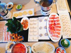 -不老仙金汤虾丸火锅
