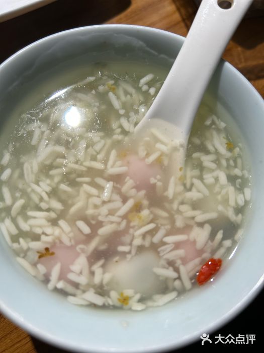 金枝玉叶上海人家食府(三里河店)桂花酒酿小圆子图片