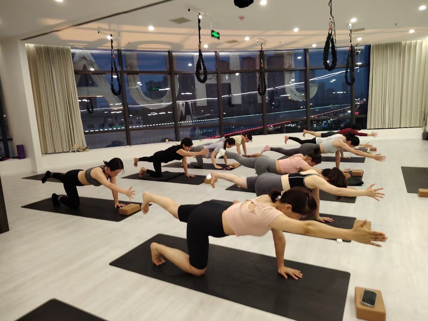 室内瑜伽也精彩
