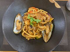 海鲜炒乌冬面-杭州国际会议中心洲际酒店-面工坊