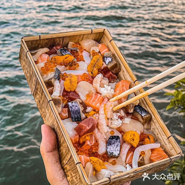 在泉州实现边看日落边吃Omakase啦🍱