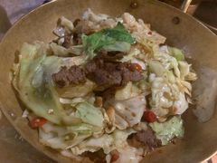 干锅手撕包菜-楼兰新疆主题餐厅(苏州中心店)