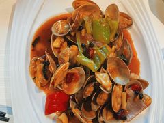 豉油炒花甲-强记海鲜·大排档(蛇口新街店)