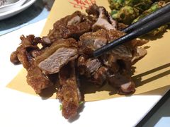 炸五香肉-韩邦朝天锅