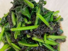 有机菠菜炒紫菜-喜鼎海胆水饺(平安金融中心店)