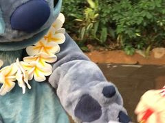 -小镇影院迪士尼小熊Duffy与他的朋友合影地