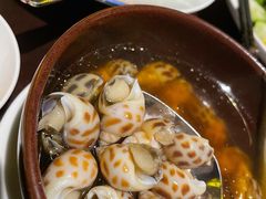 古越陈酿煮花螺-杭州西子湖四季酒店·金沙厅