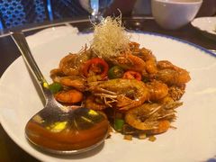 传统油爆虾-杭州西子湖四季酒店·金沙厅