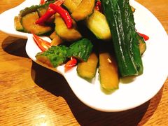 自制腌黄瓜-关中记忆主题餐厅