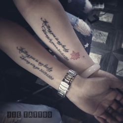 亲密爱人 纹身师：杰Tattoo刺青主理人 Tianjin.China中国天津-杰TATTOO刺青