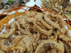 咸蛋黄鱿鱼须-南记食粥坊·宵夜大排档(莲花总店)