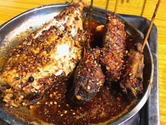 烤巴掌耗儿鱼-袁师傅烤肉(弹子石店)